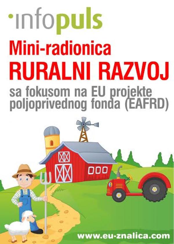 Mini radionica - Ruralni razvoj sa fokusom na EU projekte